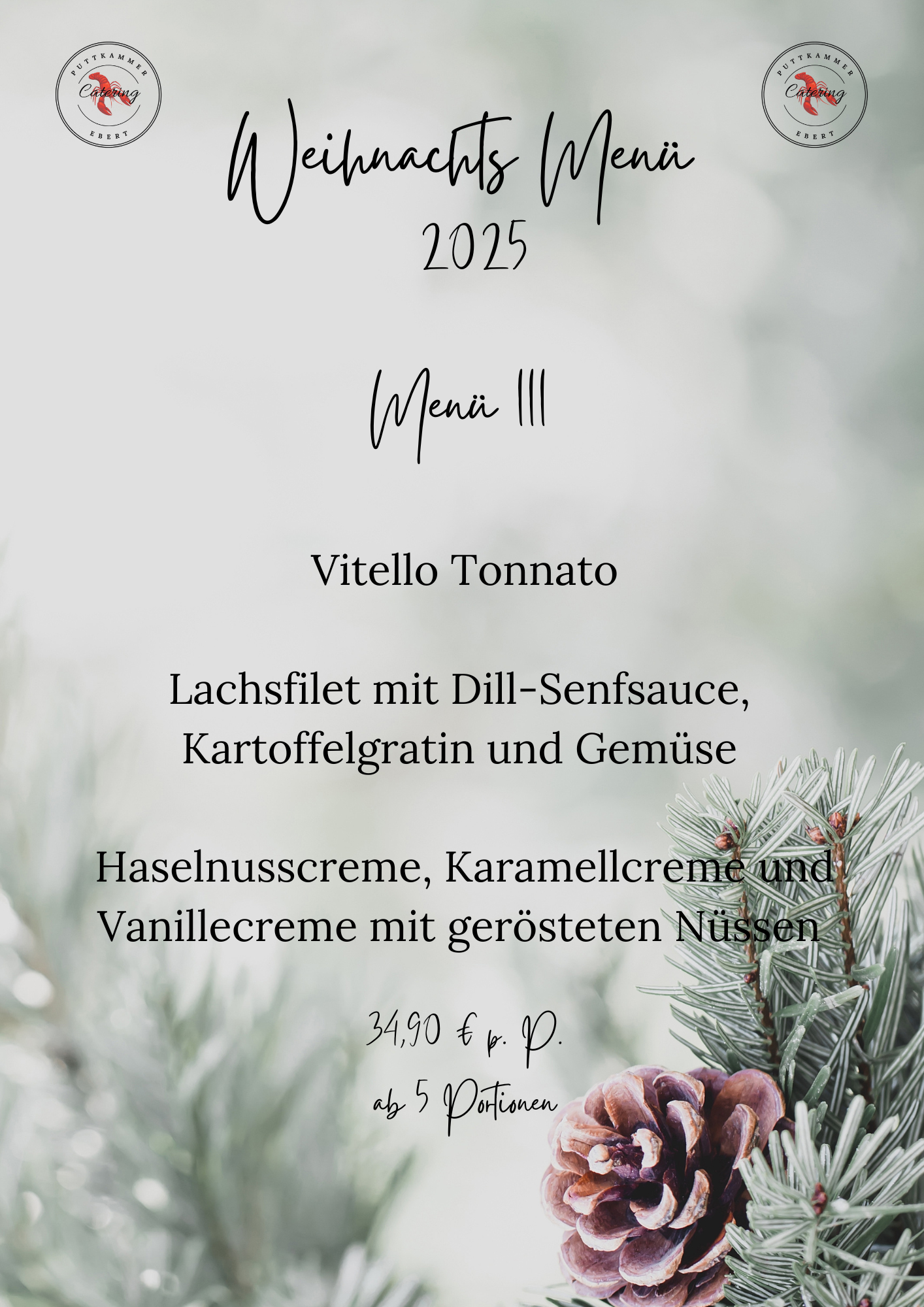 Weihnachtsmenü 3