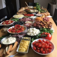 Italienisches Buffet